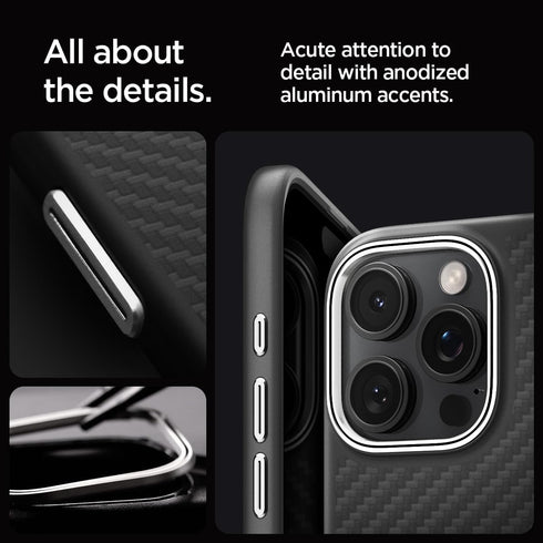 Spigen iPhone 16 Pro MAX Case Enzo Aramid Fiber MAGFIT